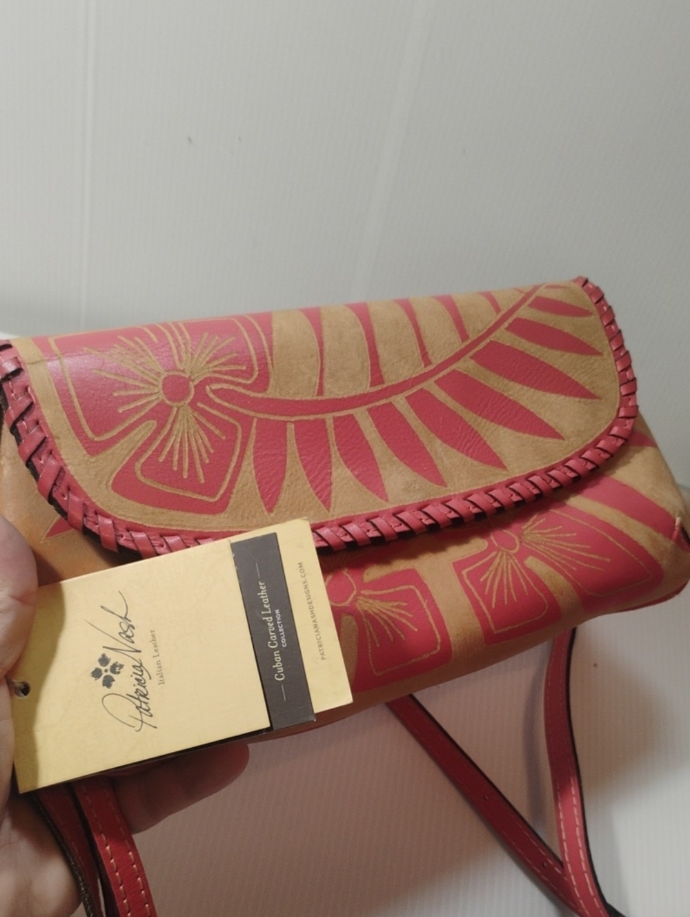Patricia Nash Cuban Carved Leather Collection NWT!